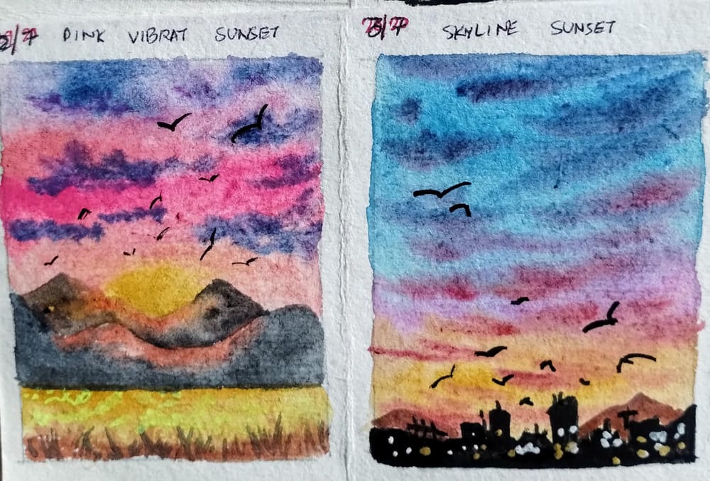 Sunset and silhouette with Shanan - image 3 - student project
