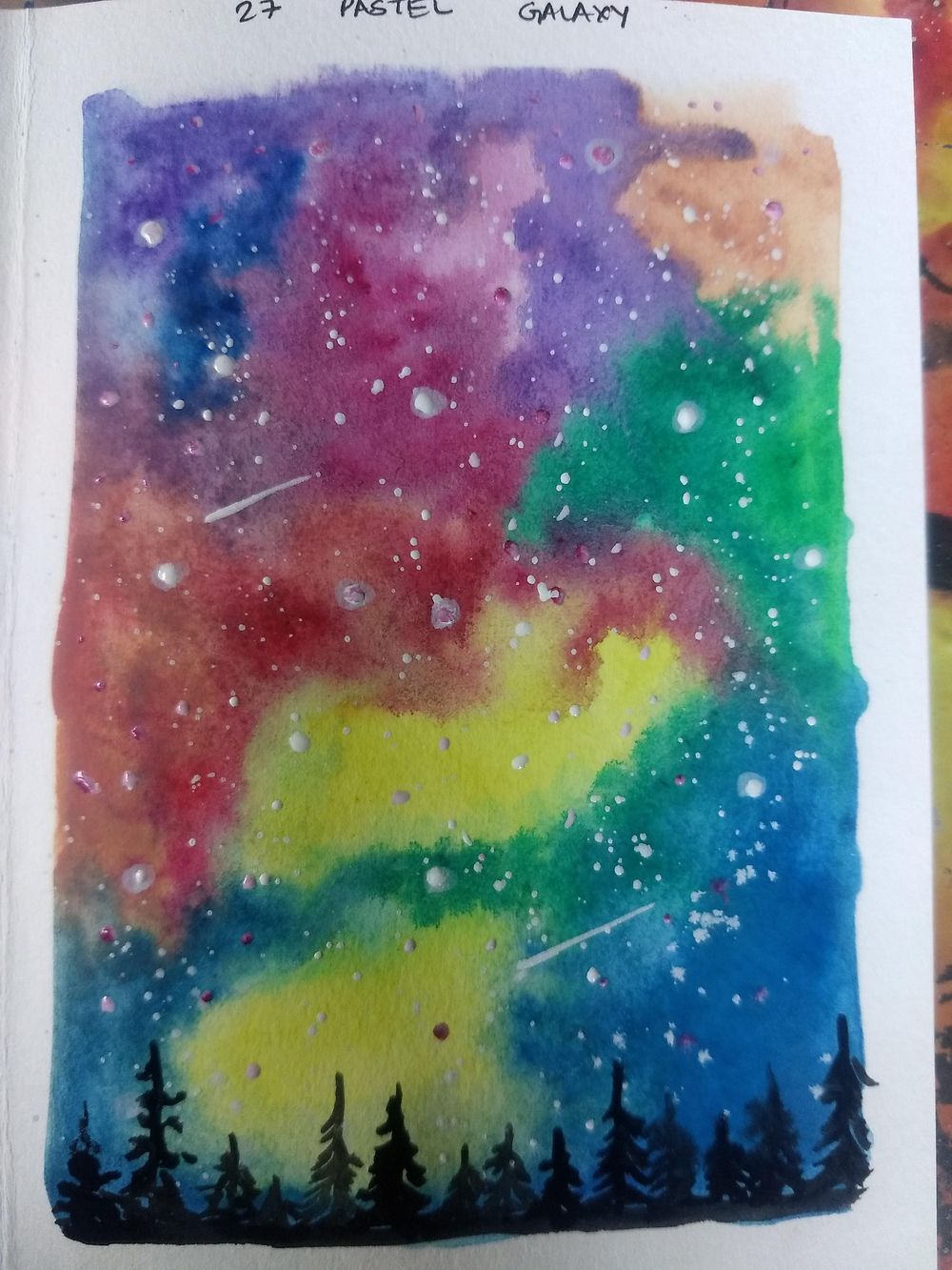 Galaxies and night skies with Umashree - image 6 - student project