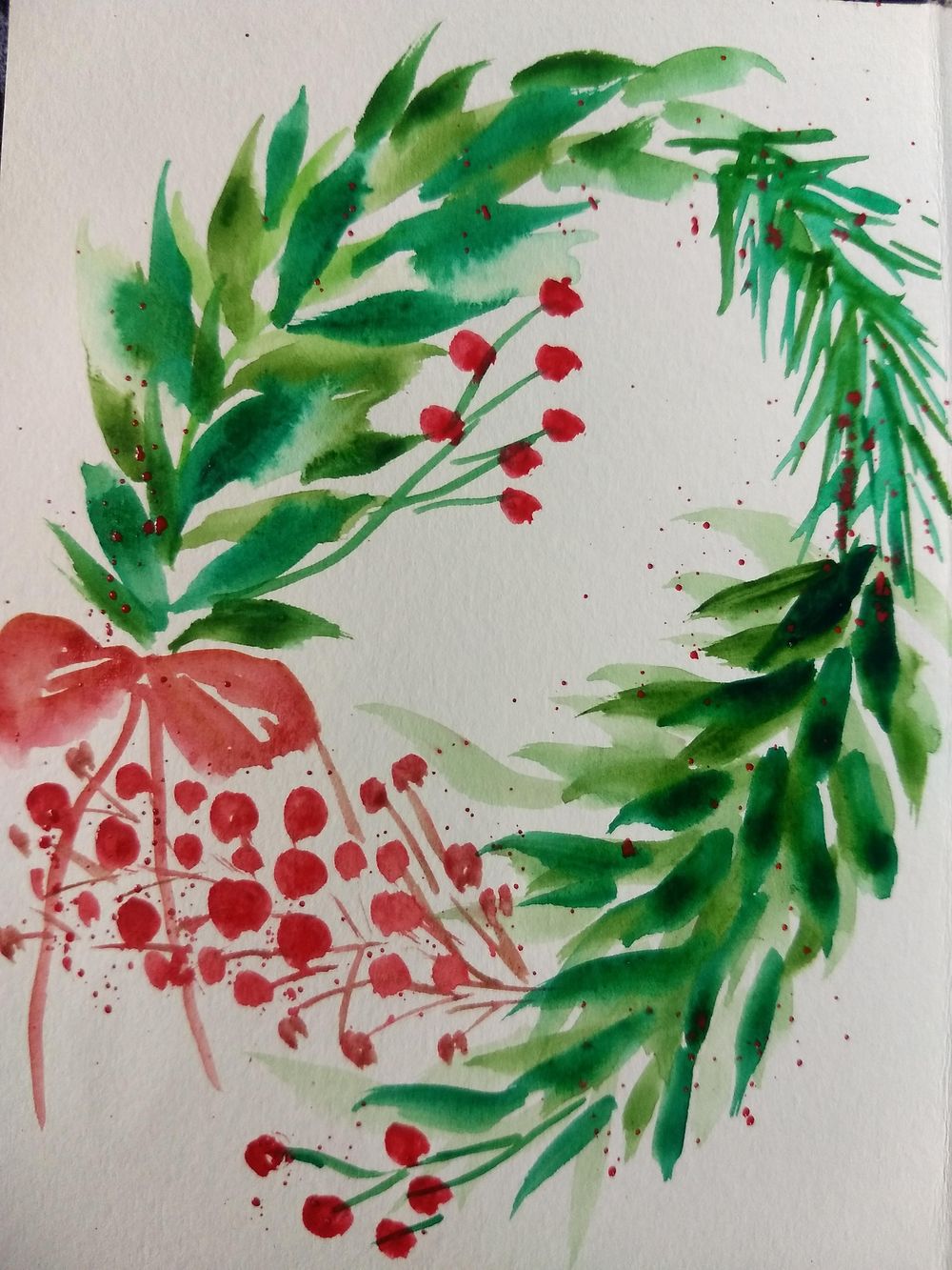 Christmas postcards with Eswari - image 6 - student project
