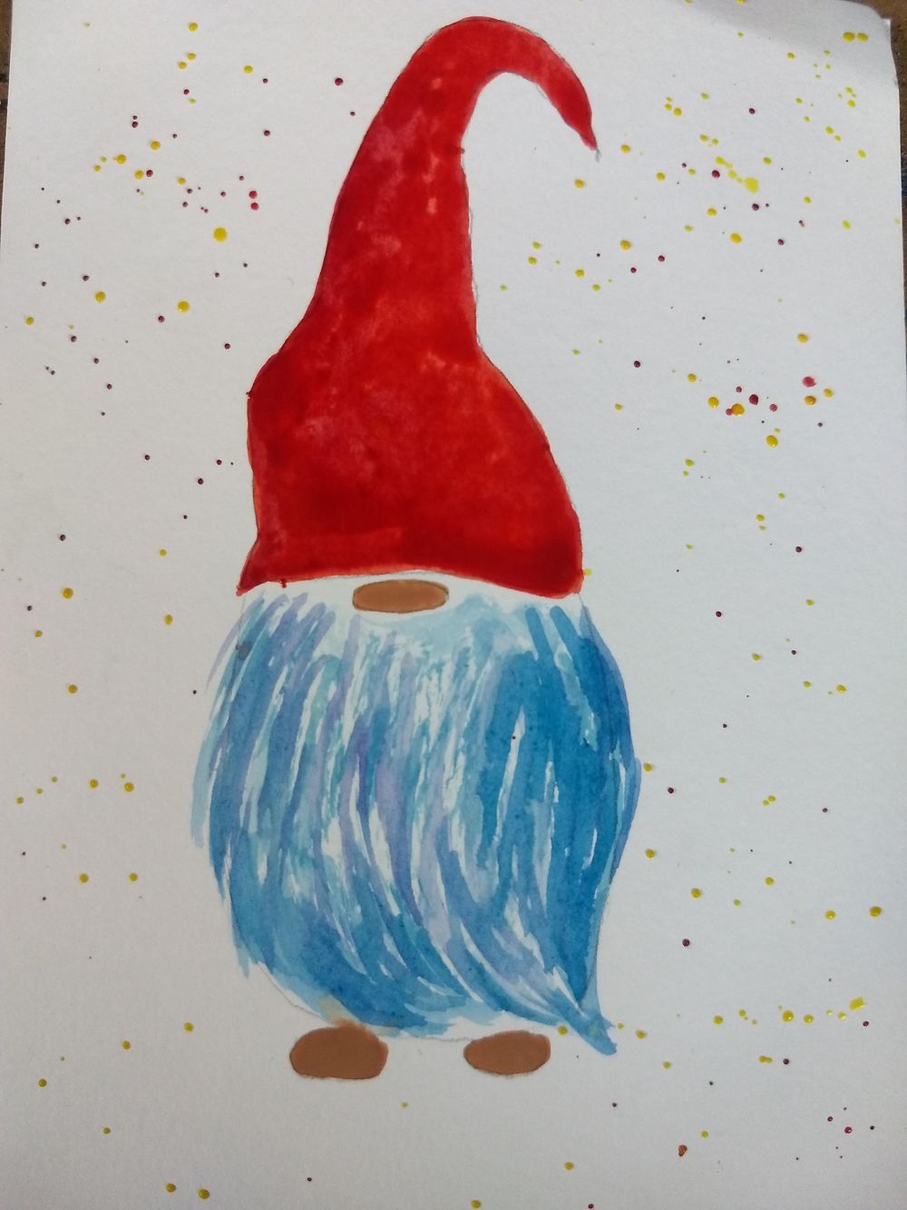 Christmas postcards with Eswari - image 10 - student project