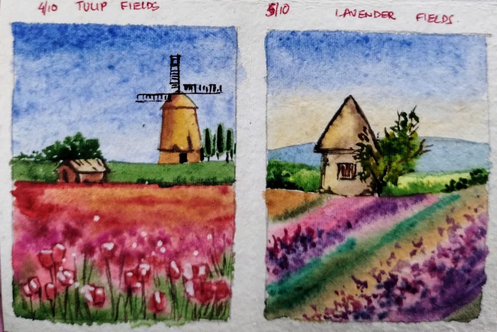 10 days spring challenge with Dhritikana - image 5 - student project