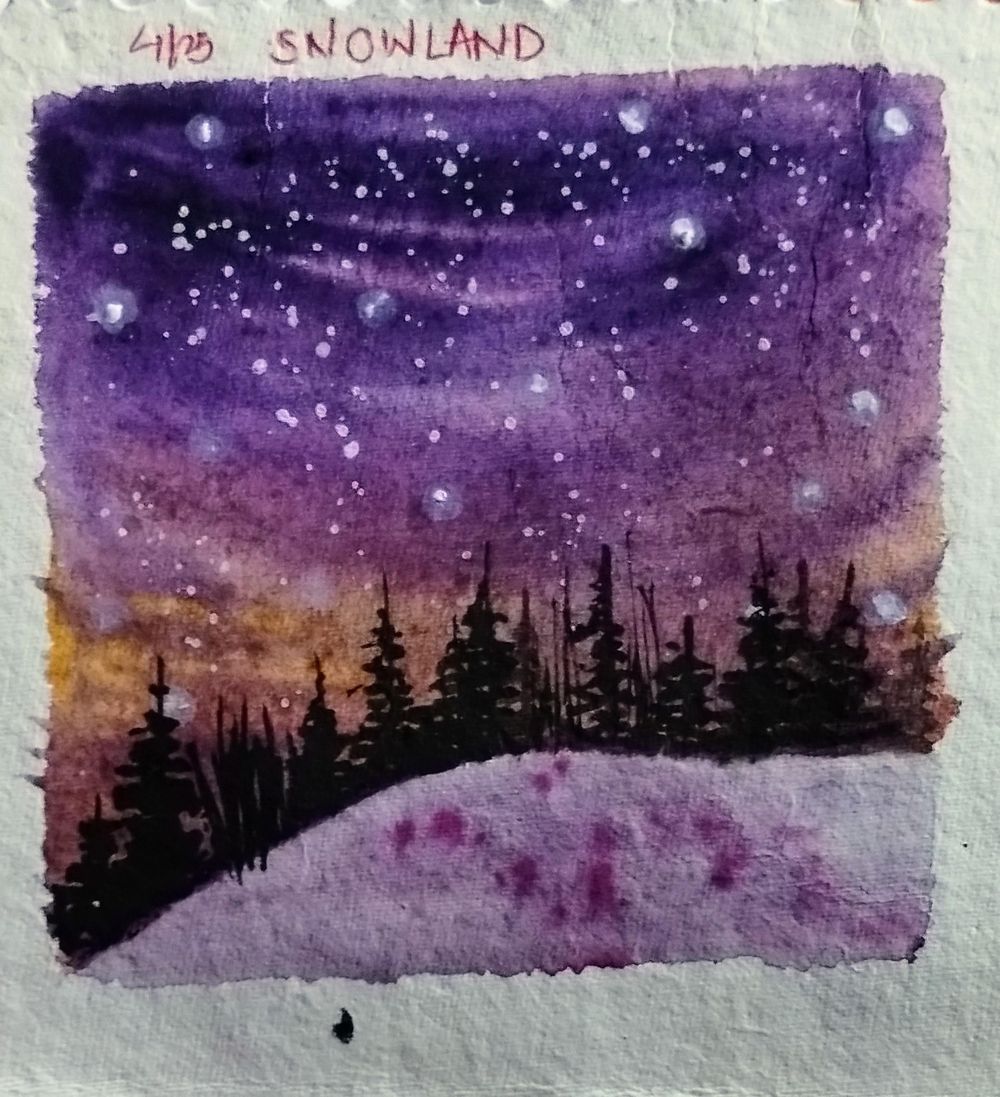 25 days of winter landscape with Umashree - image 12 - student project