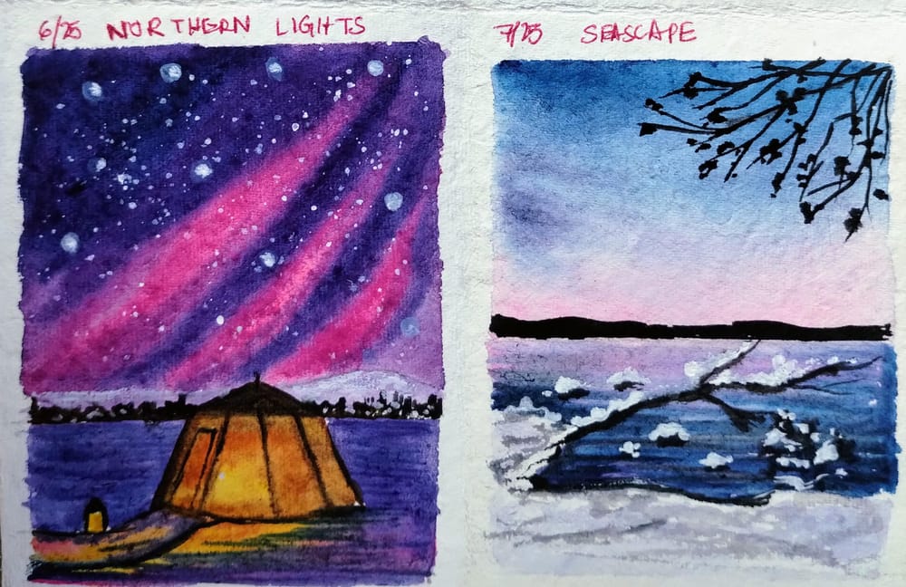 25 days of winter landscape with Umashree - image 10 - student project