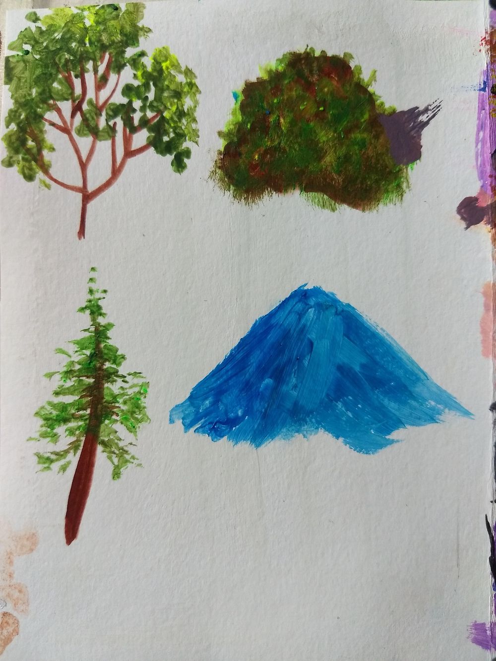 Autumn in acrylic with Payal - image 2 - student project