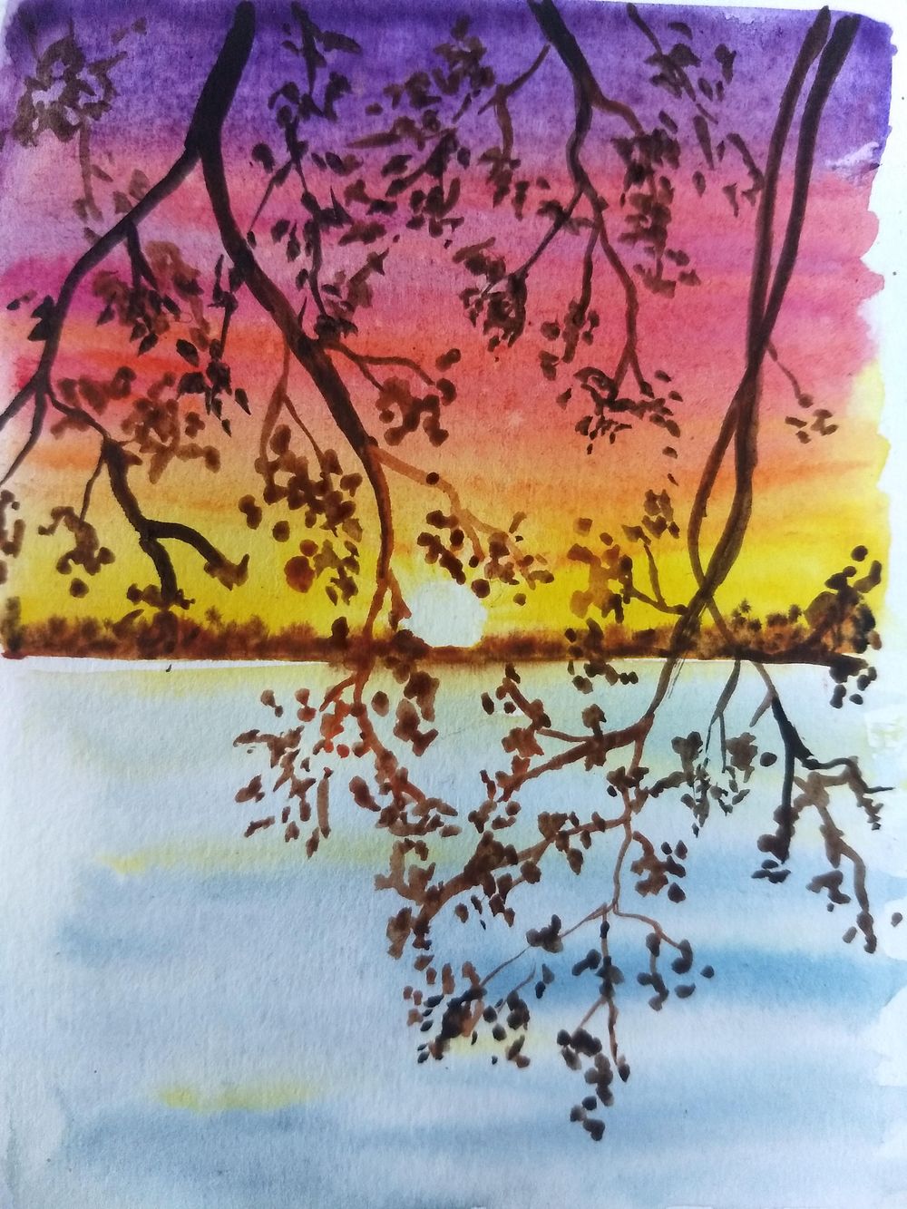 Winter landscape with Payal - image 5 - student project