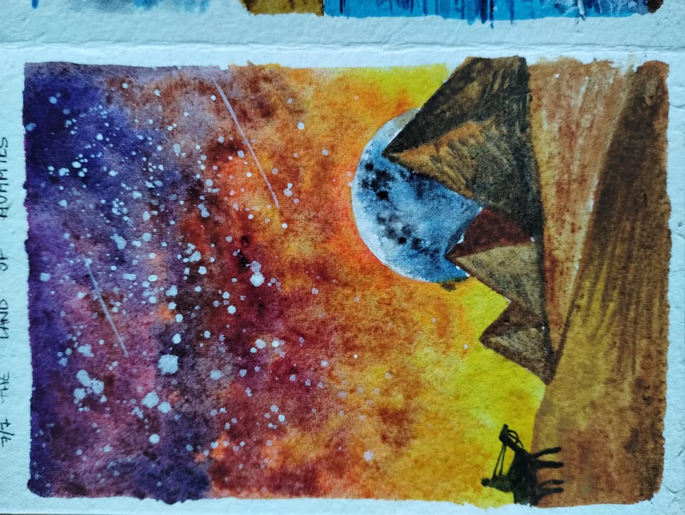 7 day desertscape with Nilam - image 1 - student project
