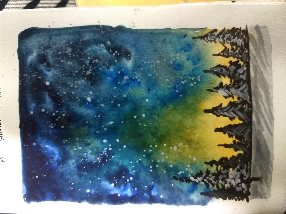 Galaxies and night skies with Umashree - image 5 - student project