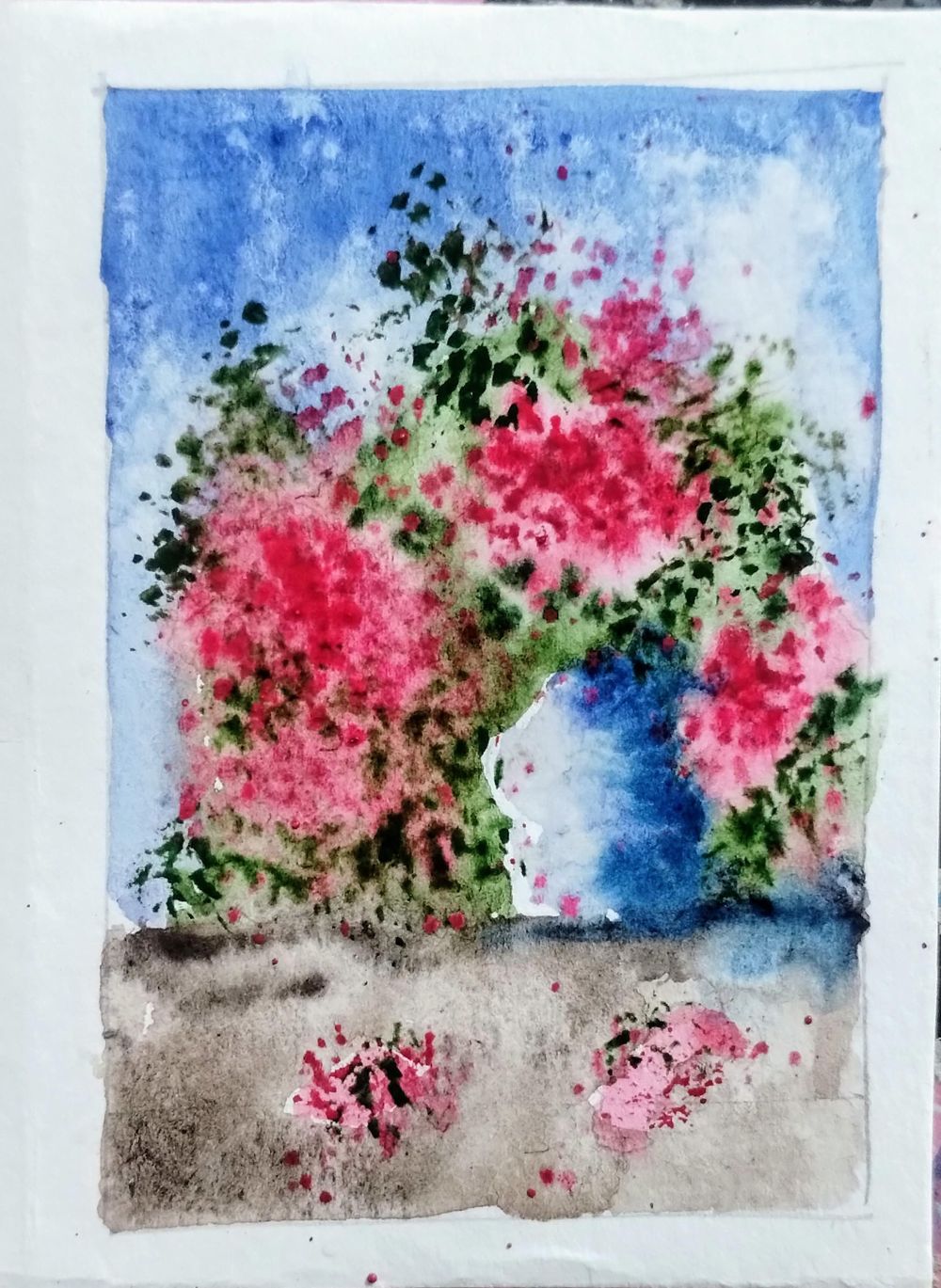 Loose watercolor with Bianca Luztre Art - image 1 - student project