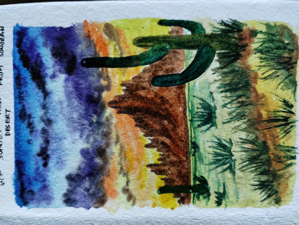 7 day desertscape with Nilam - image 3 - student project