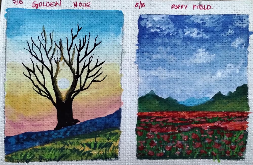 15 days gouache with Payal - image 7 - student project