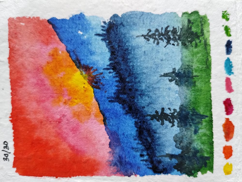 30 days nature landscape with umashree - image 7 - student project
