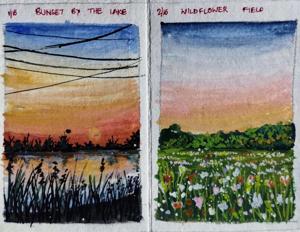 15 days gouache with Payal - image 8 - student project