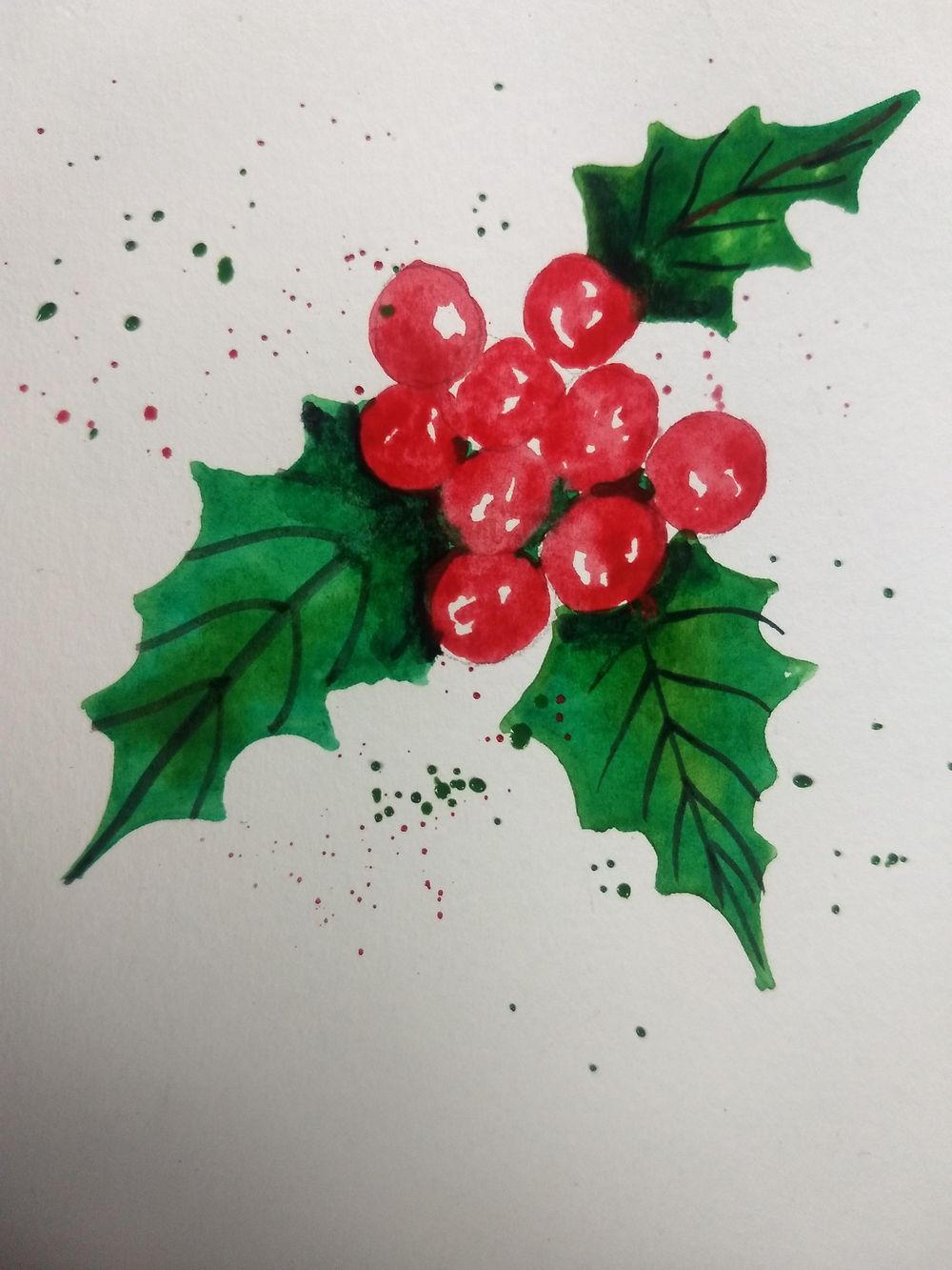 Christmas postcards with Eswari - image 9 - student project