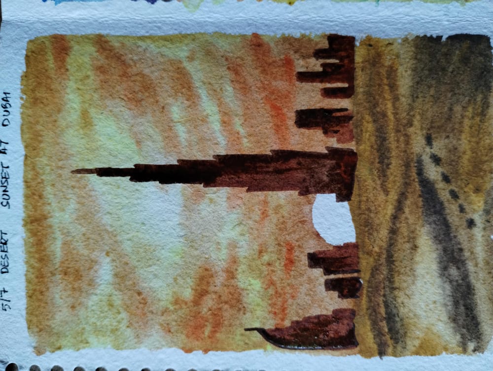 7 day desertscape with Nilam - image 2 - student project