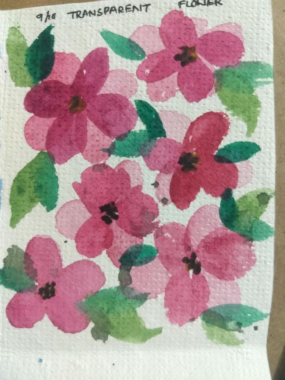 Repetitive watercolor patterns with Umashree - image 3 - student project