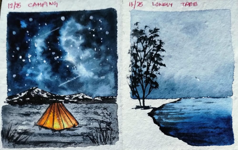 25 days of winter landscape with Umashree - image 11 - student project