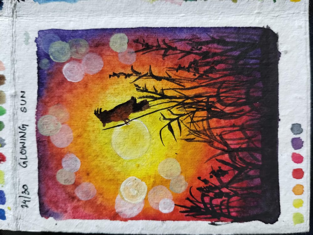 30 days nature landscape with umashree - image 3 - student project