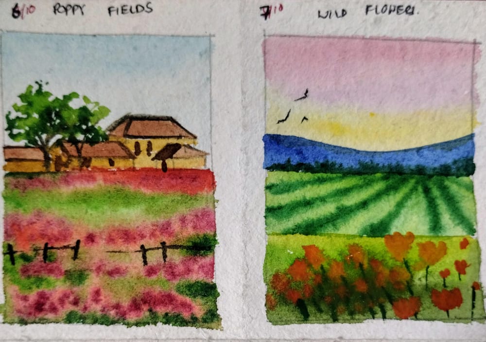 10 days spring challenge with Dhritikana - image 1 - student project
