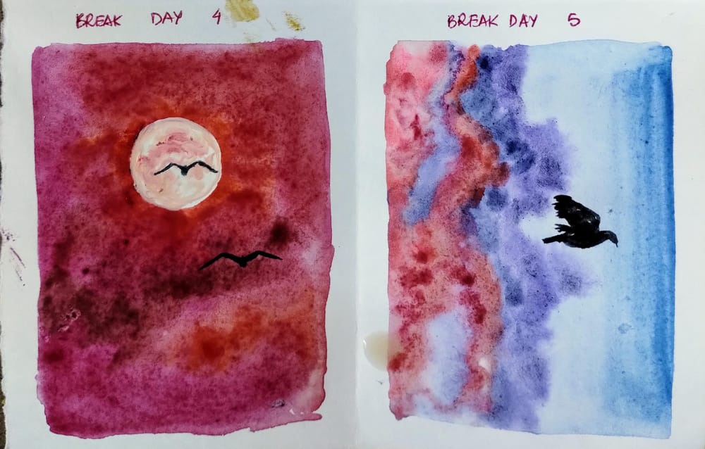15 days skies and birds with Eswari - image 7 - student project