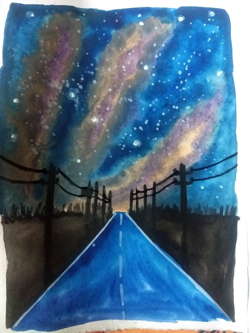 Galaxies and night skies with Umashree - image 8 - student project