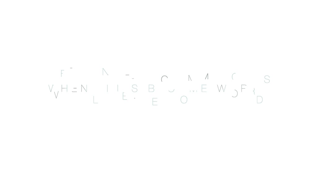 When Words Become Lines - image 5 - student project