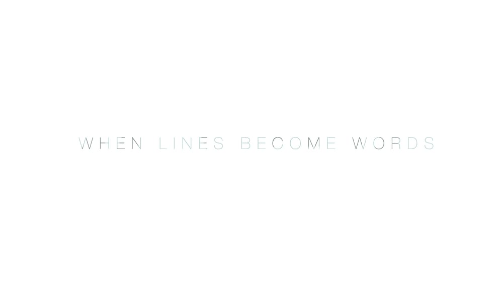 When Words Become Lines - image 6 - student project