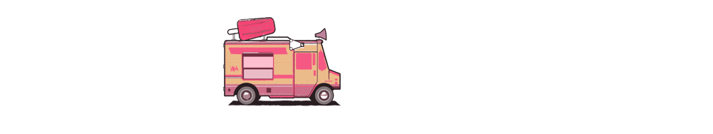 cycling girl with  ice cream  truck - image 2 - student project