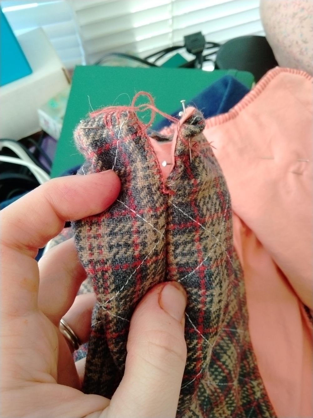 Quilted Jacket for 14 Month Baby - image 3 - student project