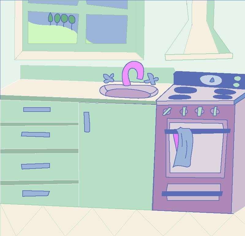 Colorful Kitchens - image 2 - student project