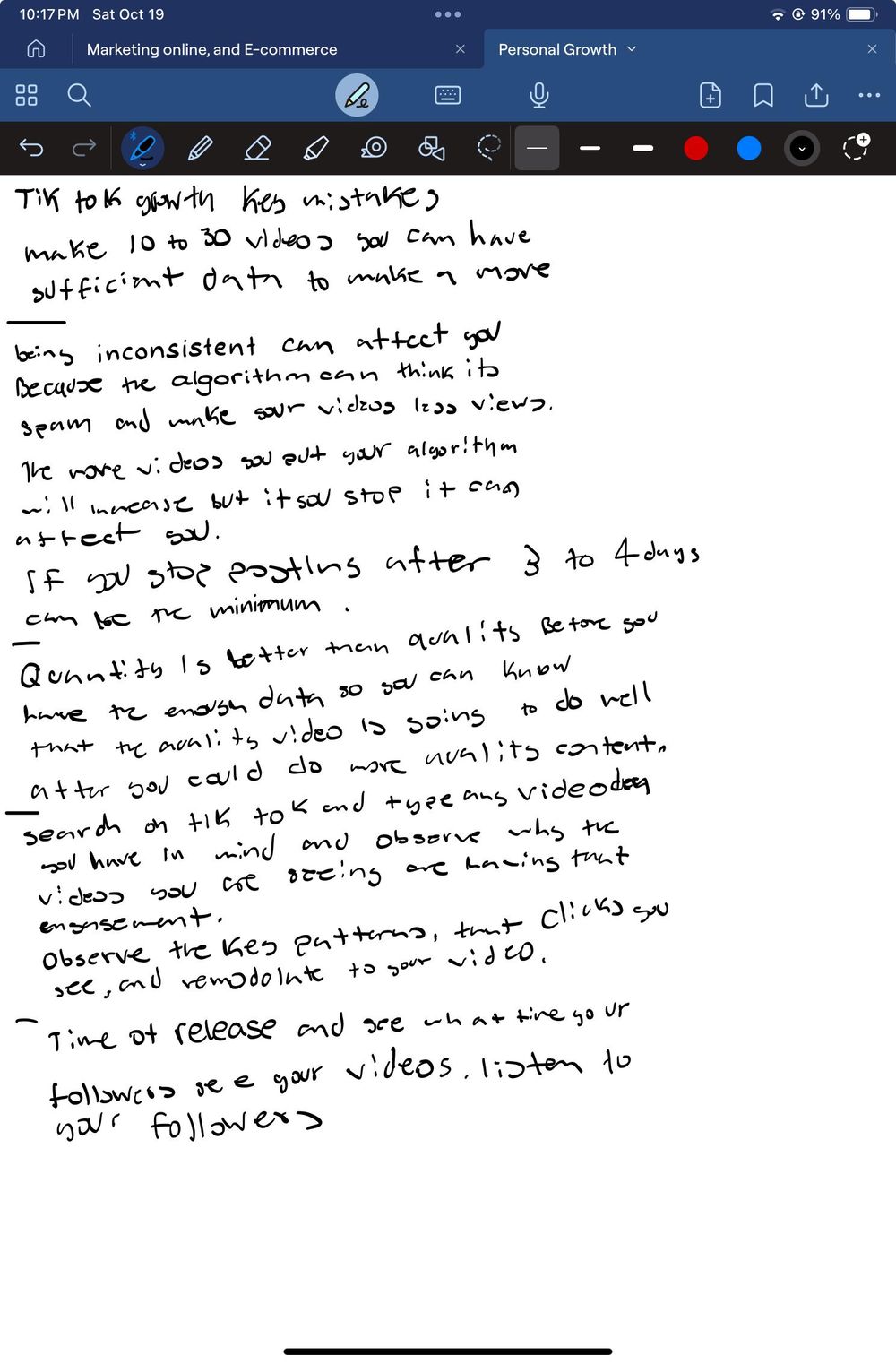 My notes for this class - image 1 - student project