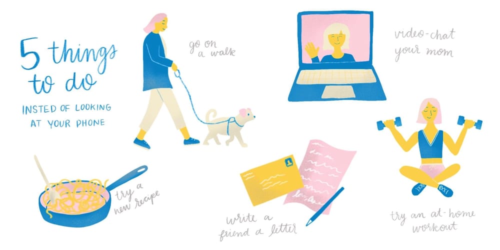 Things to do instead of looking at your phone - image 5 - student project