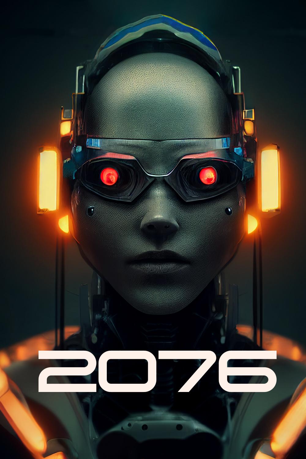 2076 A.I Poster Design - image 1 - student project