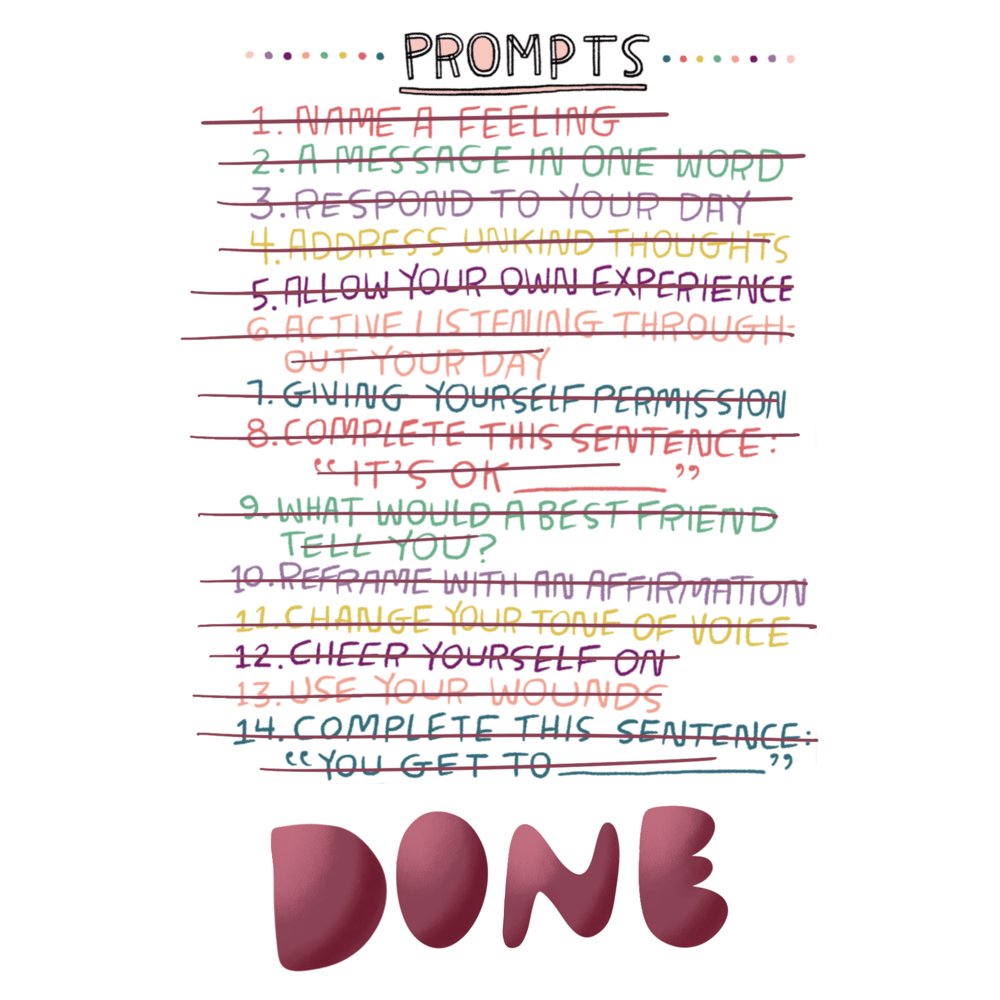 14 days self care challenge - image 16 - student project