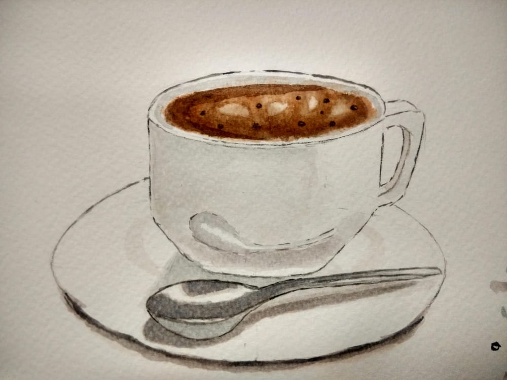Coffee illustration - image 3 - student project