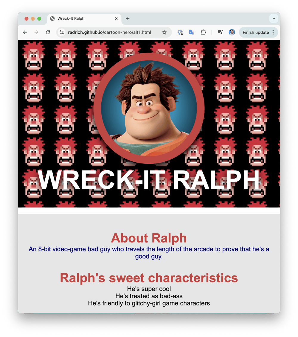 Wreck-it Ralph - image 6 - student project
