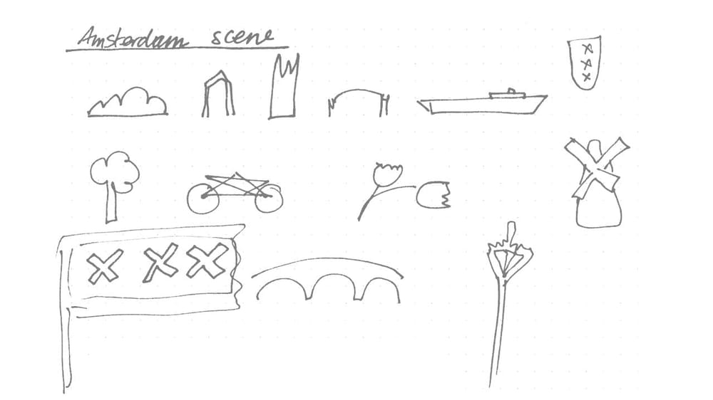 Amsterdam Animated 3D Postcard - image 4 - student project