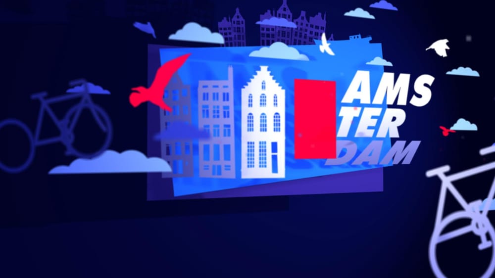 Amsterdam Animated 3D Postcard - image 11 - student project