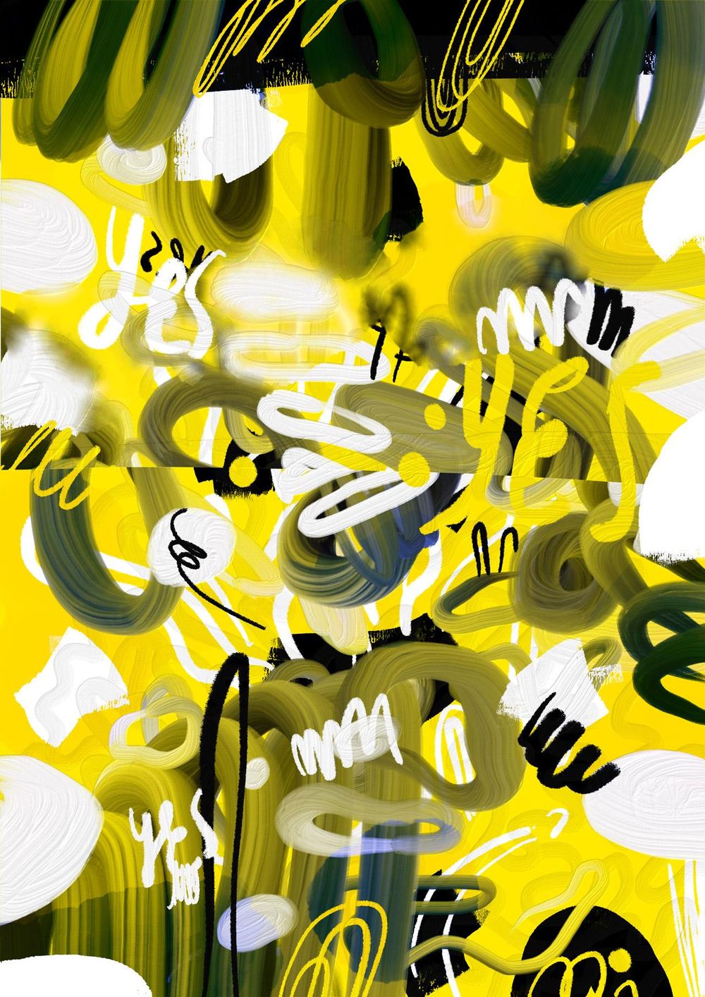A Few Abstract Pieces Made in Fresco - image 2 - student project