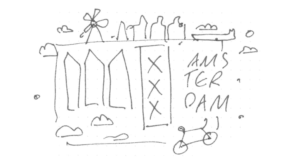Amsterdam Animated 3D Postcard - image 1 - student project