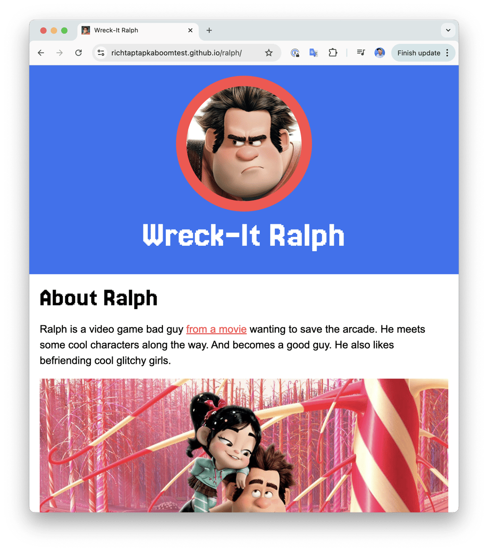 Wreck-it Ralph - image 4 - student project