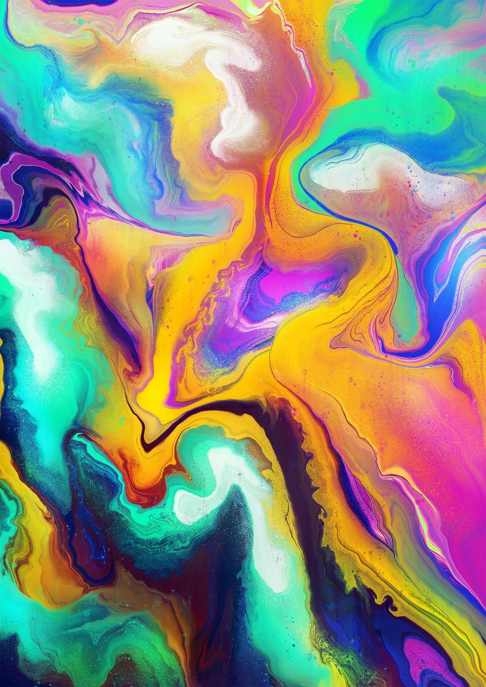 Expansive: A Digital Marbling Creation - image 1 - student project