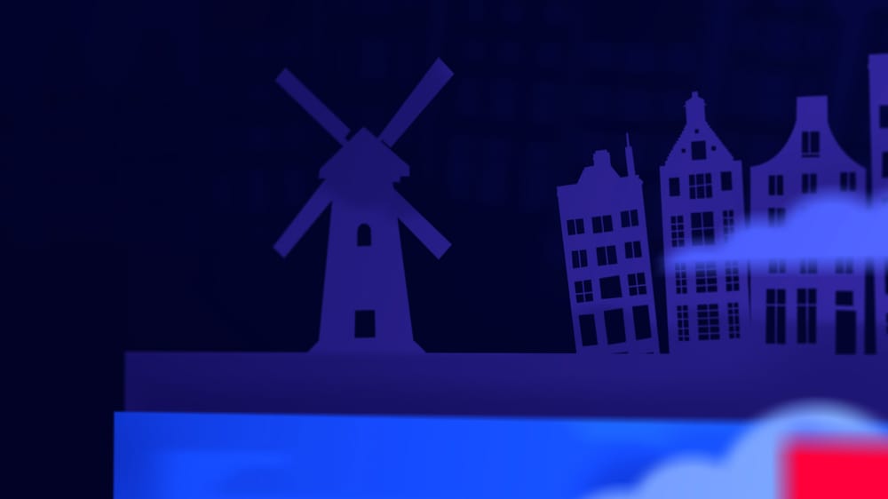 Amsterdam Animated 3D Postcard - image 12 - student project