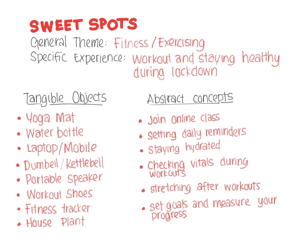 Fitness / Exercising at Home - image 1 - student project