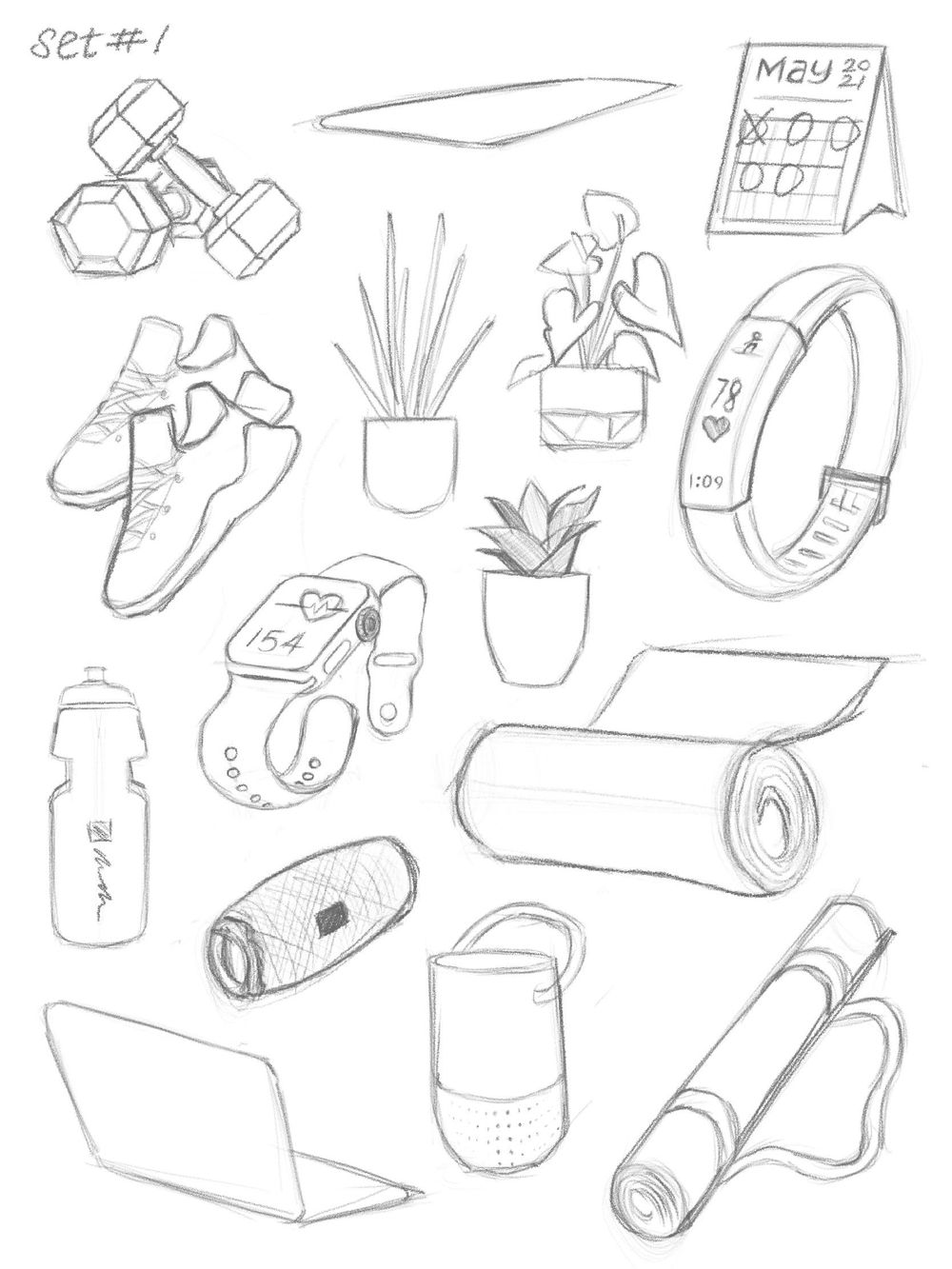 Fitness / Exercising at Home - image 2 - student project