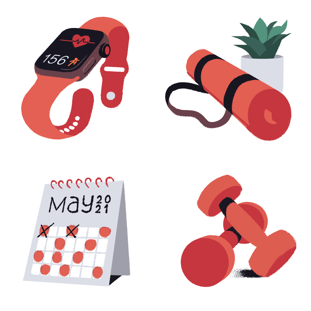 Fitness / Exercising at Home - image 3 - student project