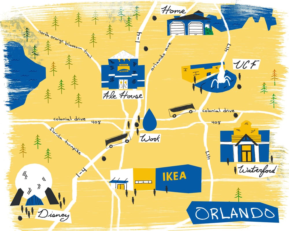 Orlando Map - image 1 - student project