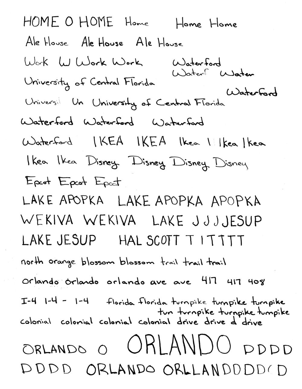 Orlando Map - image 4 - student project