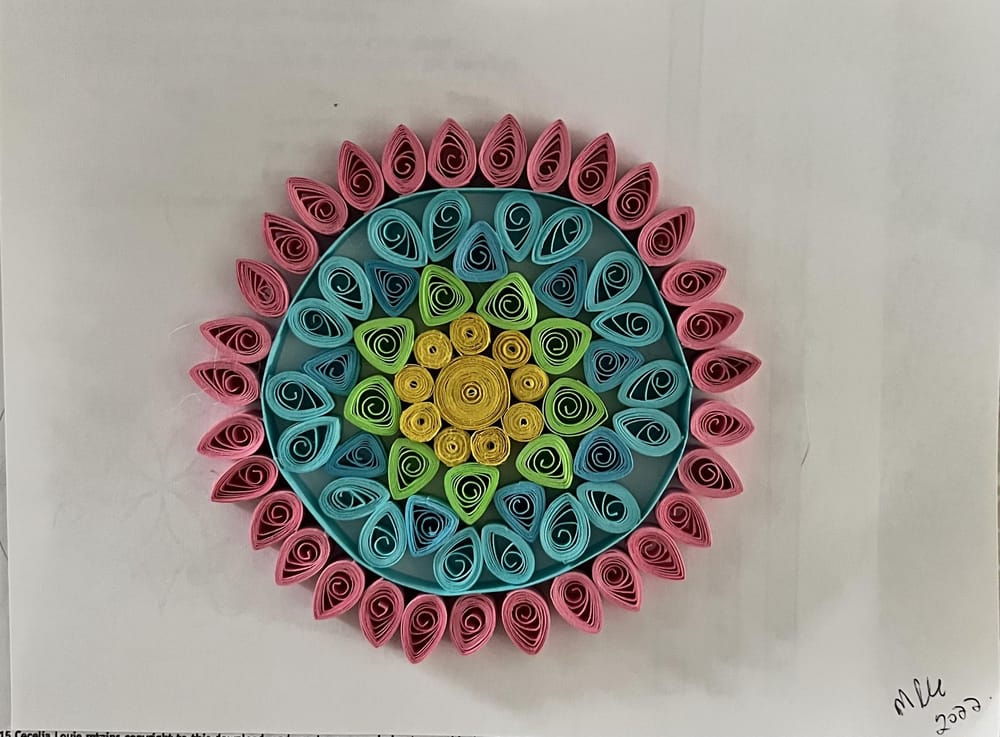 Quilling Practice - image 1 - student project