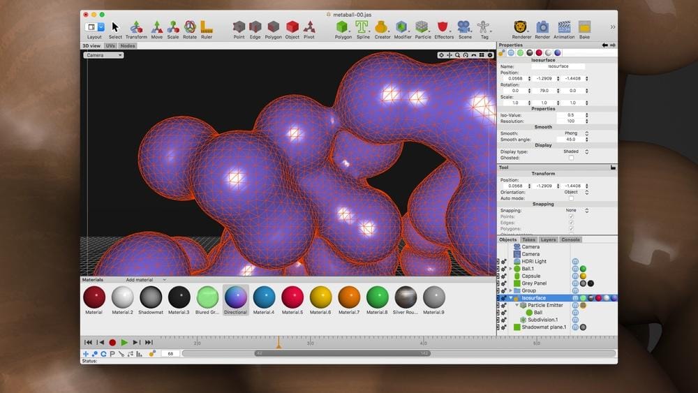 Experimenting with Metaballs - image 1 - student project