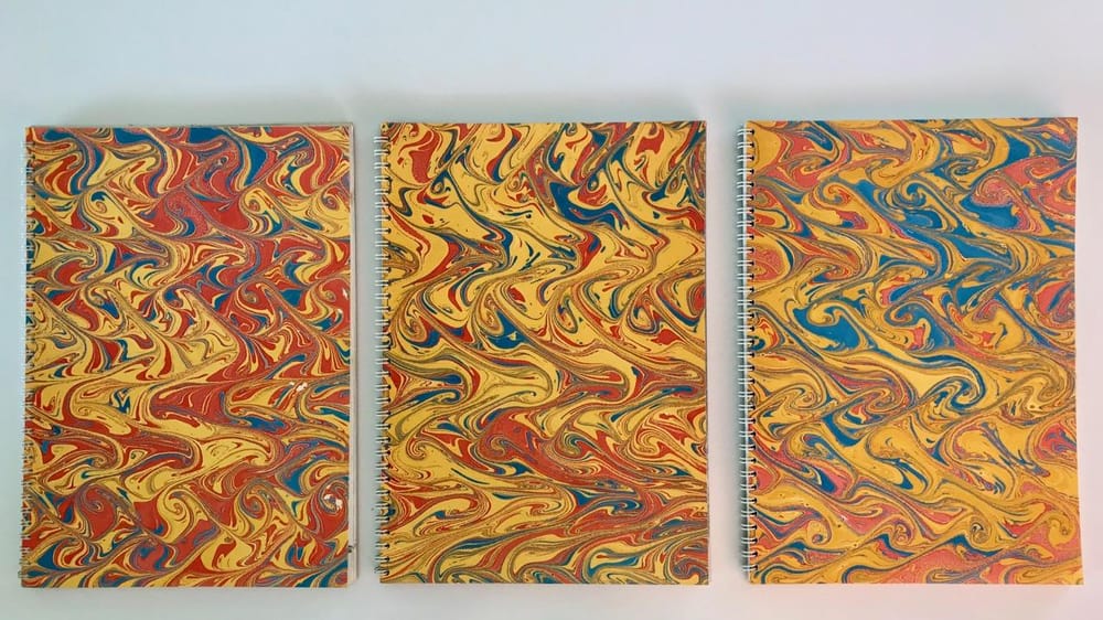 Marbling with Oil Colours - image 5 - student project